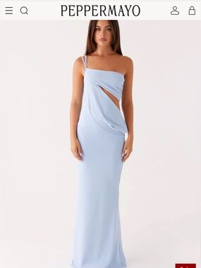Peppermayo | Dresses | Peppermayo Exclusive Sonia Maxi Dress Blue | Poshmark